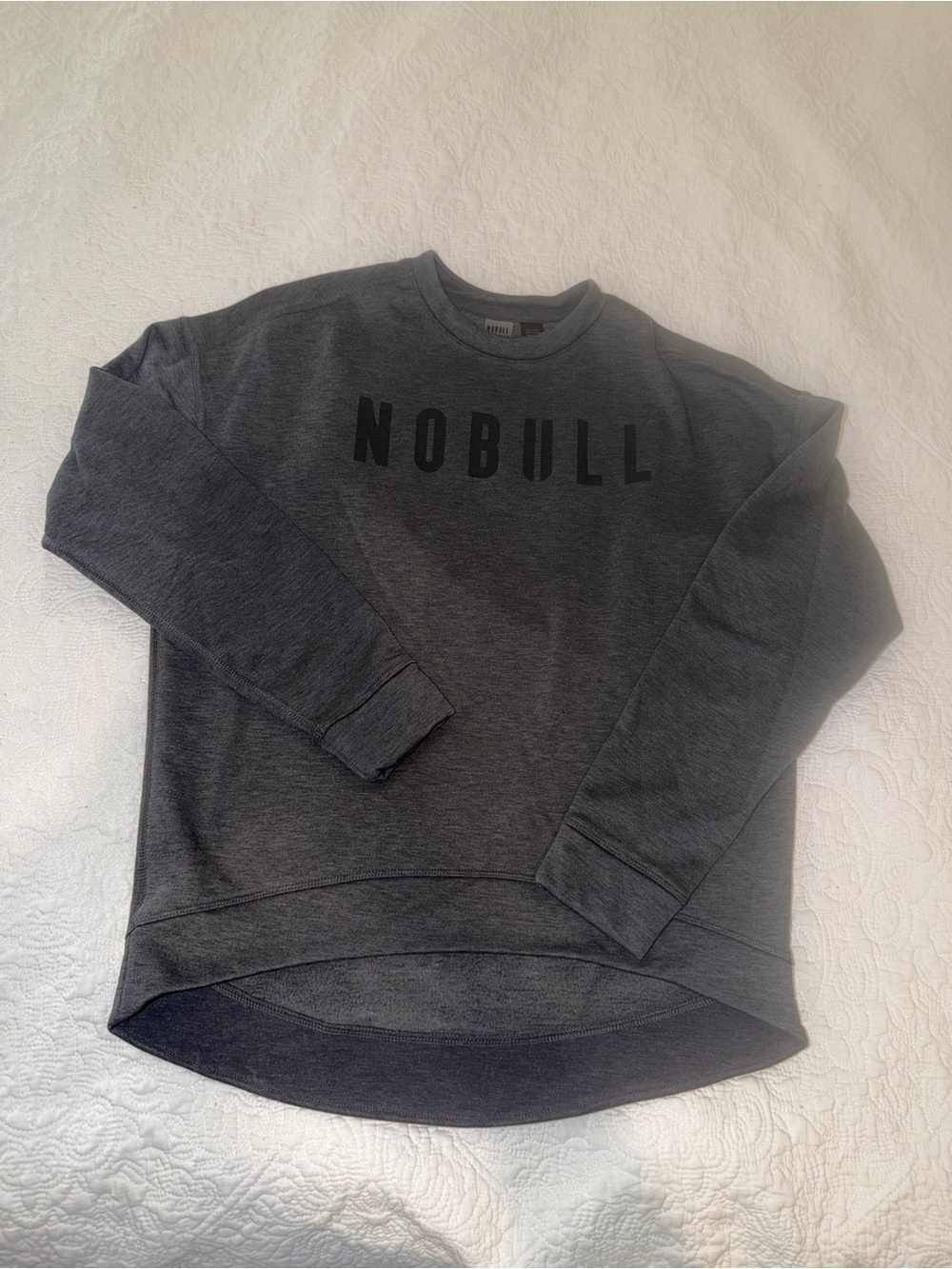 NOBULL Charcoal Gray Crewneck Sweatshirt